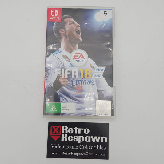 FIFA 18 - AUS Nintendo Switch (Complete)