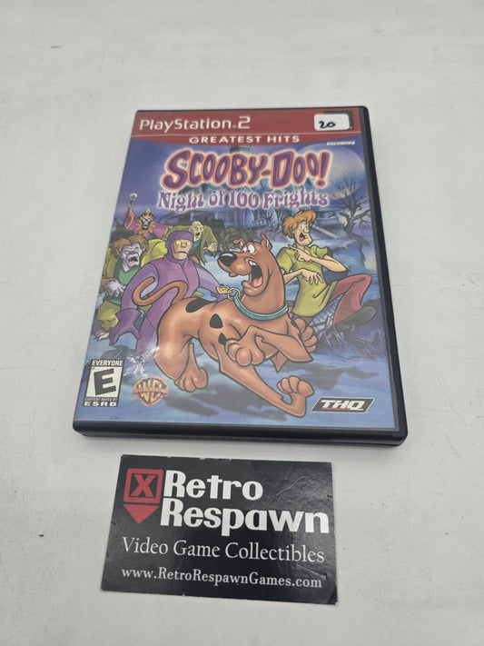 Scooby Doo Night of 100 Frights Greatest Hits - Playstation 2 (Complete)