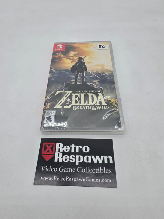 Zelda Breath of the Wild - Nintendo Switch (Sealed)