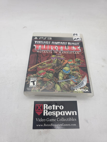 Teenage Mutant Ninja Turtles Mutants in Manhattan - Playstation 3 (No Manual)