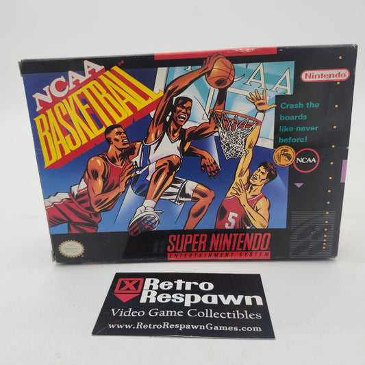NCAA Basketball - Super Nintendo (Complete)