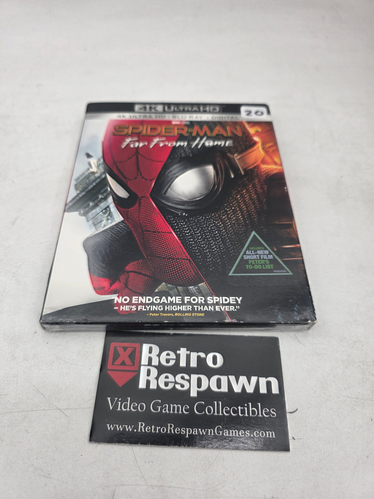 Spider-Man Far From Home [4K Ultra HD + Blu-Ray + Digital] - TV-Show/Movie (Sealed)