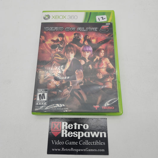 Dead or Alive 5 - Xbox 360 (Complete)