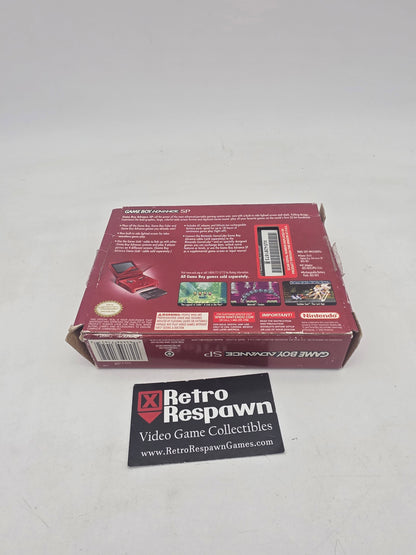 Red Gameboy Advance SP - GameBoy Advance (Complete)