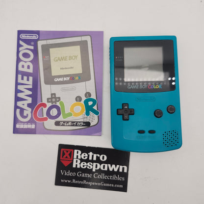 Game Boy Color Teal Console - JP GameBoy Color (Complete)