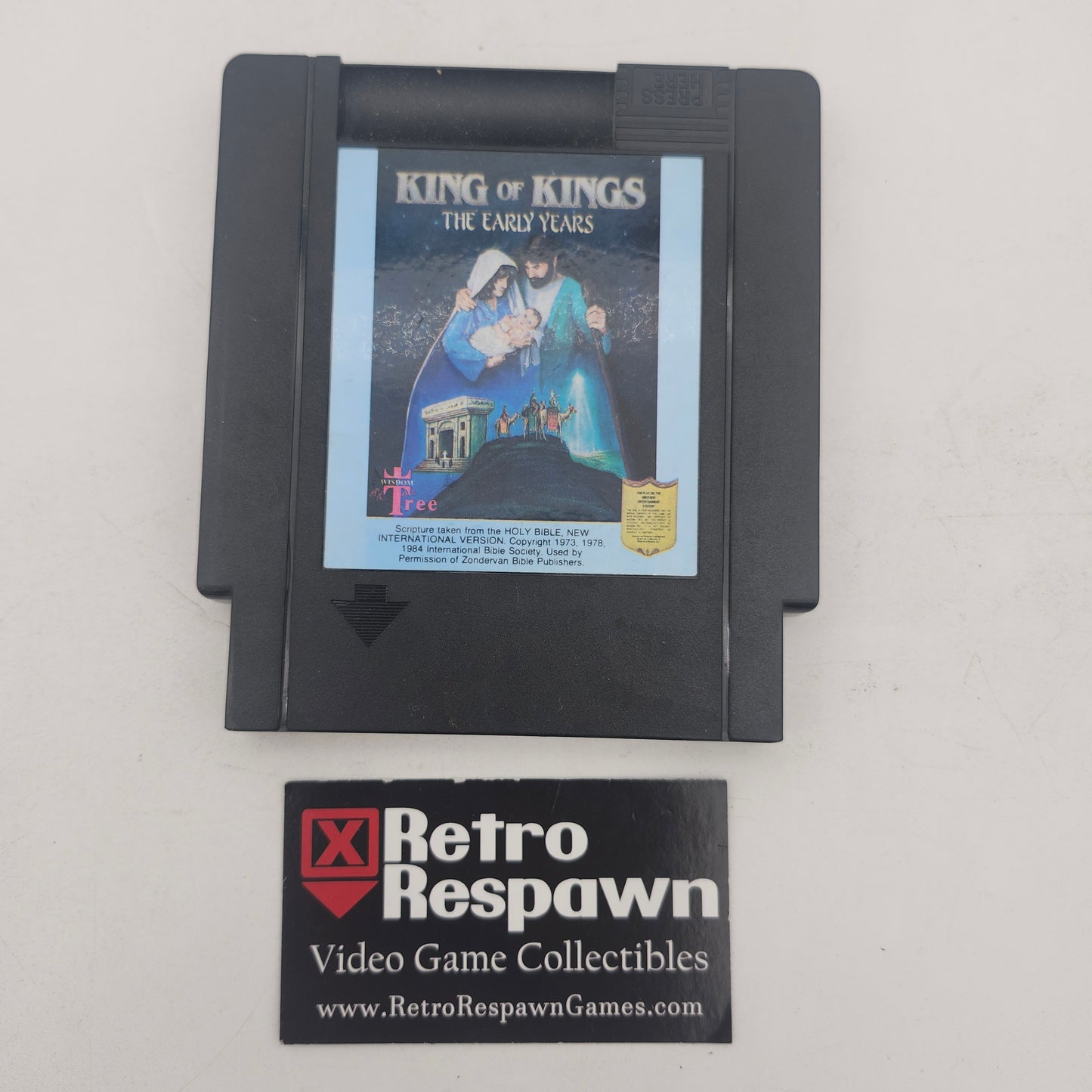 King of Kings the Early Years - NES (Missing Manual)