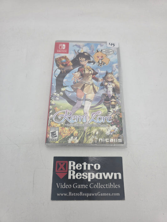 RemiLore: Lost Girl in the Lands of Lore - Nintendo Switch (Sealed)