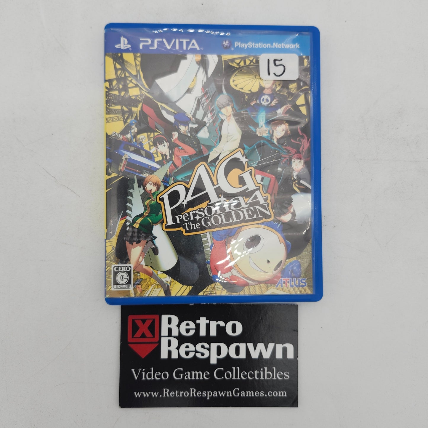 Persona 4 Golden - Playstation Vita (Complete)