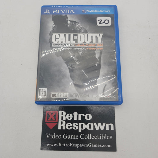 Call Of Duty: Black Ops Declassified - JP Playstation Vita (Complete)