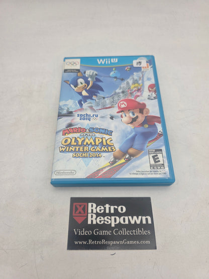 Mario & Sonic at the Sochi 2014 Olympic Games - Wii U (Complete)