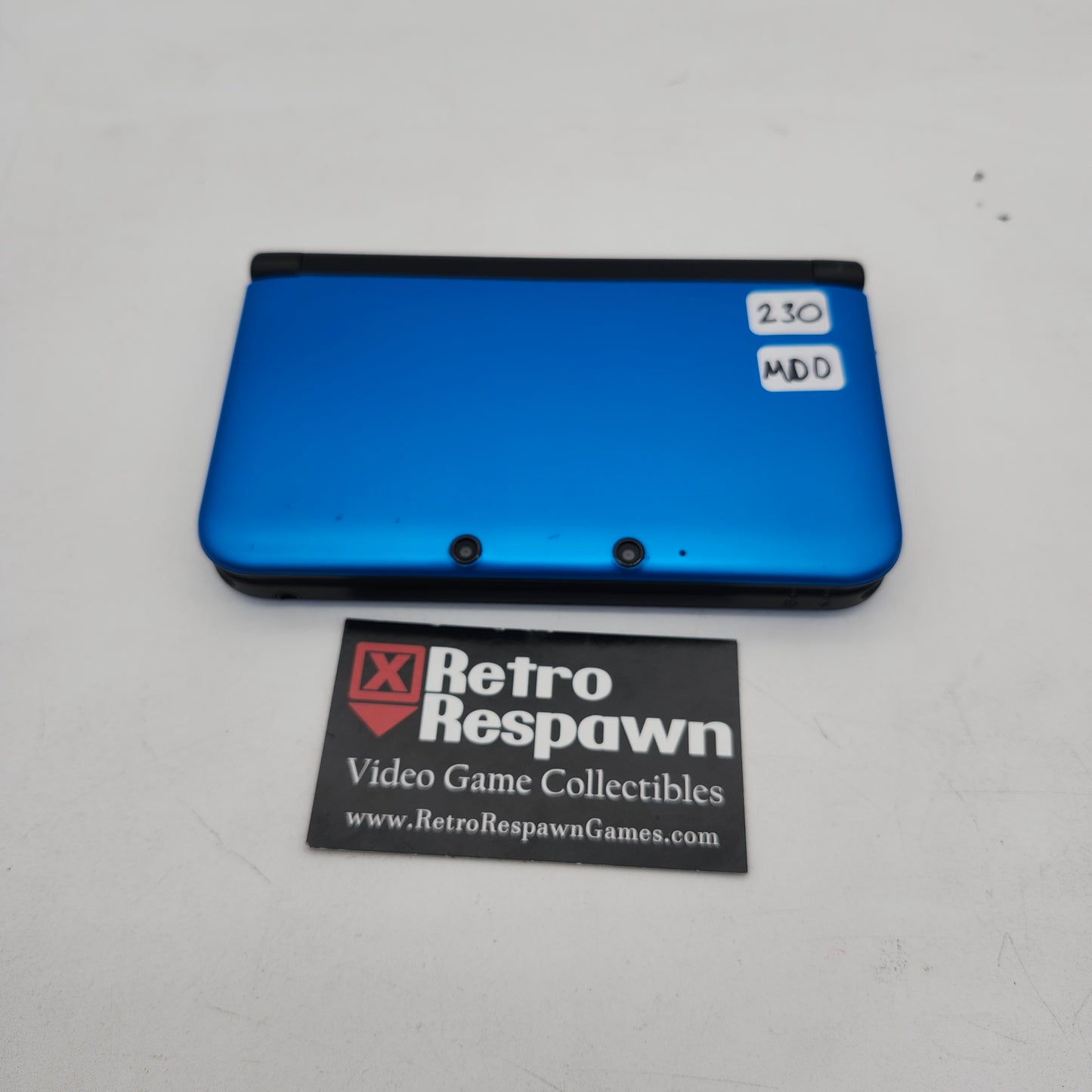 Modded Blue 3DS LL - Nintendo 3DS (Console + charger)