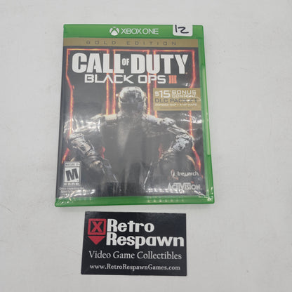 Call of Duty Black Ops III [Gold Edition] - Xbox One (Complete)
