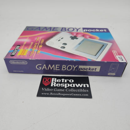 Silver Gameboy Pocket -JP Gameboy (Complete)