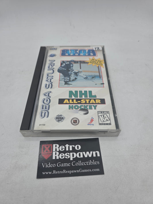 NHL All-Star Hockey - Sega Saturn (Complete)