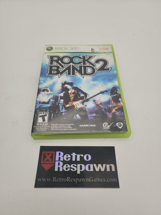 Rock Band 2 (game only) - Xbox 360 (Complete)