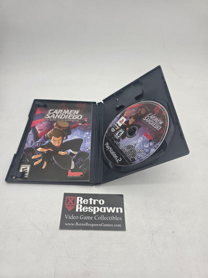 Carmen Sandiego The Secret of the Stolen Drums - Playstation 2 (Complete)