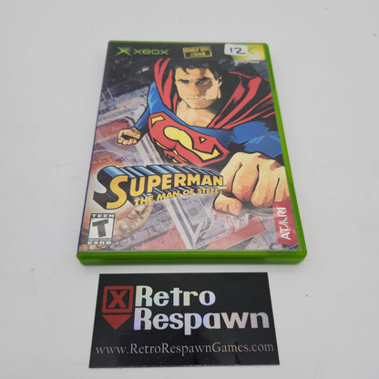 Superman Man of Steel - Xbox (Complete)