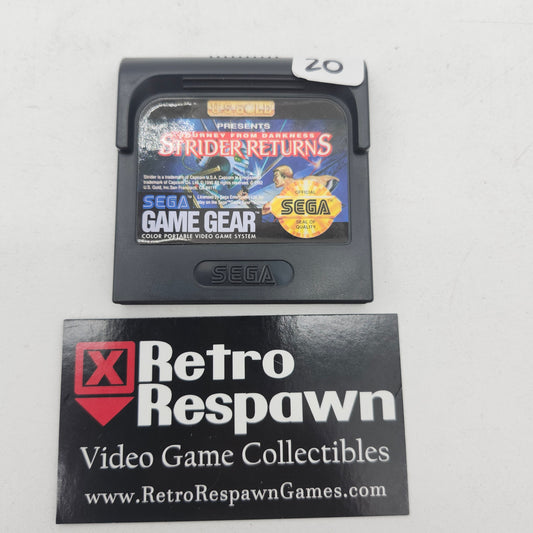 Strider Returns - Sega Game Gear (Game Only)