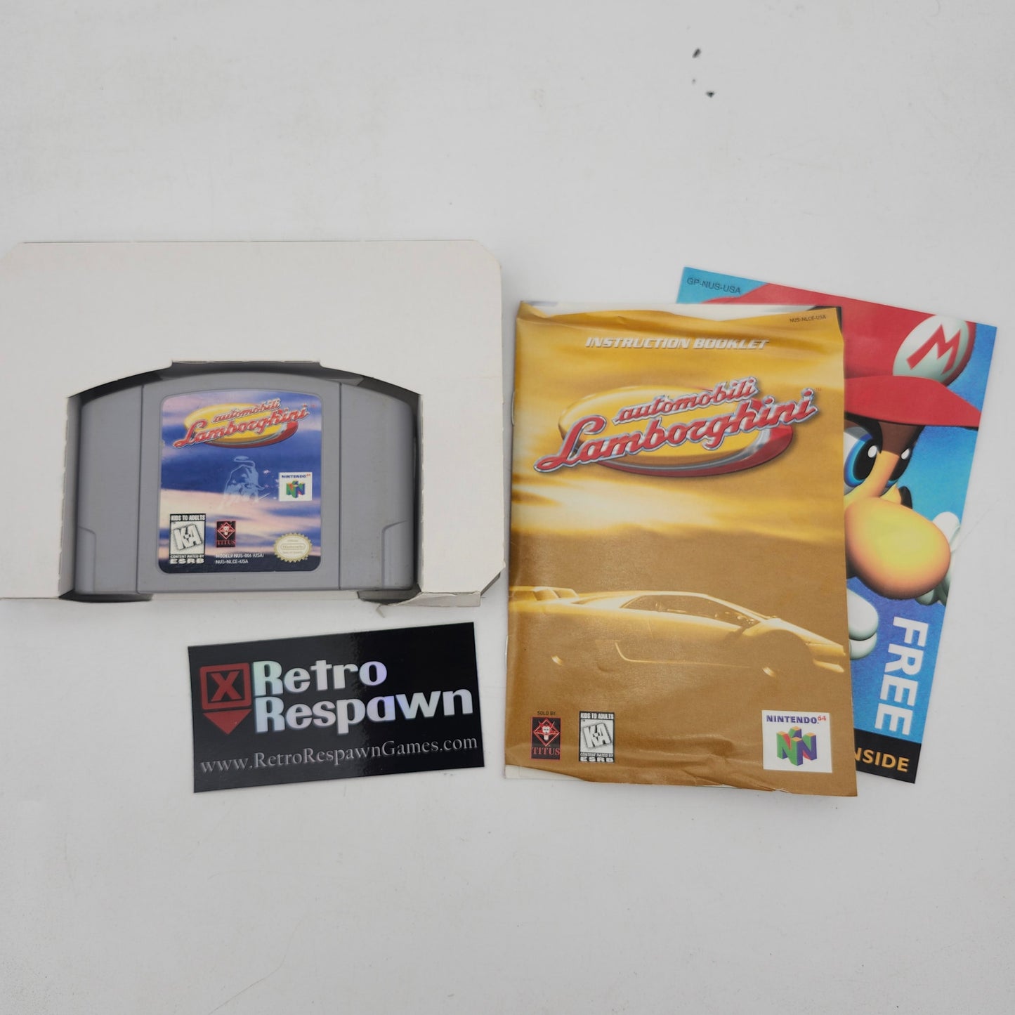 Automobili Lamborghini - Nintendo 64 (Complete)