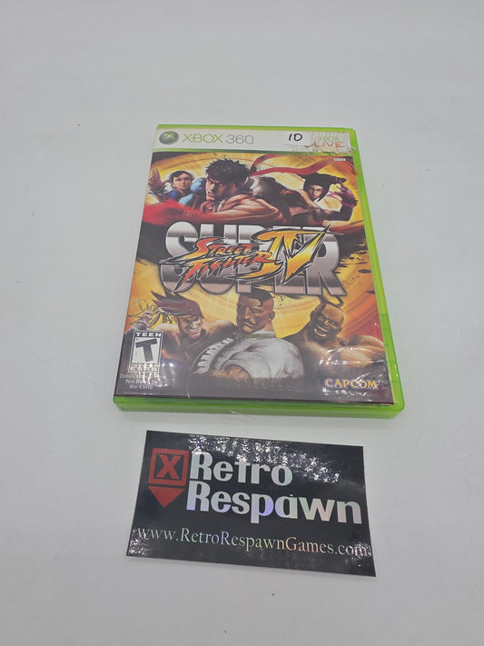 Super Street Fighter IV - Xbox 360 (Complete)
