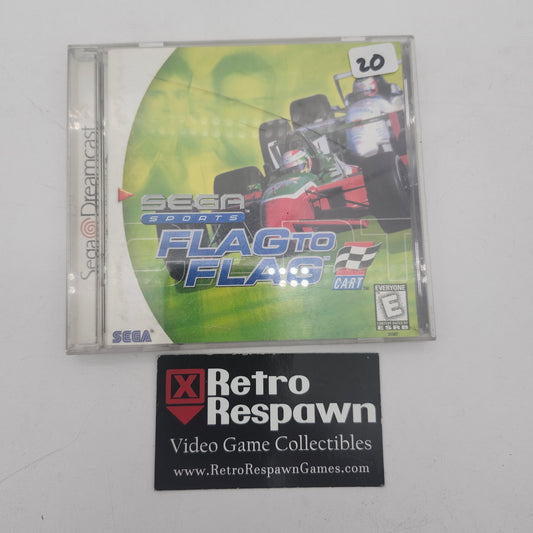 Flag to Flag - Sega Dreamcast (Complete)