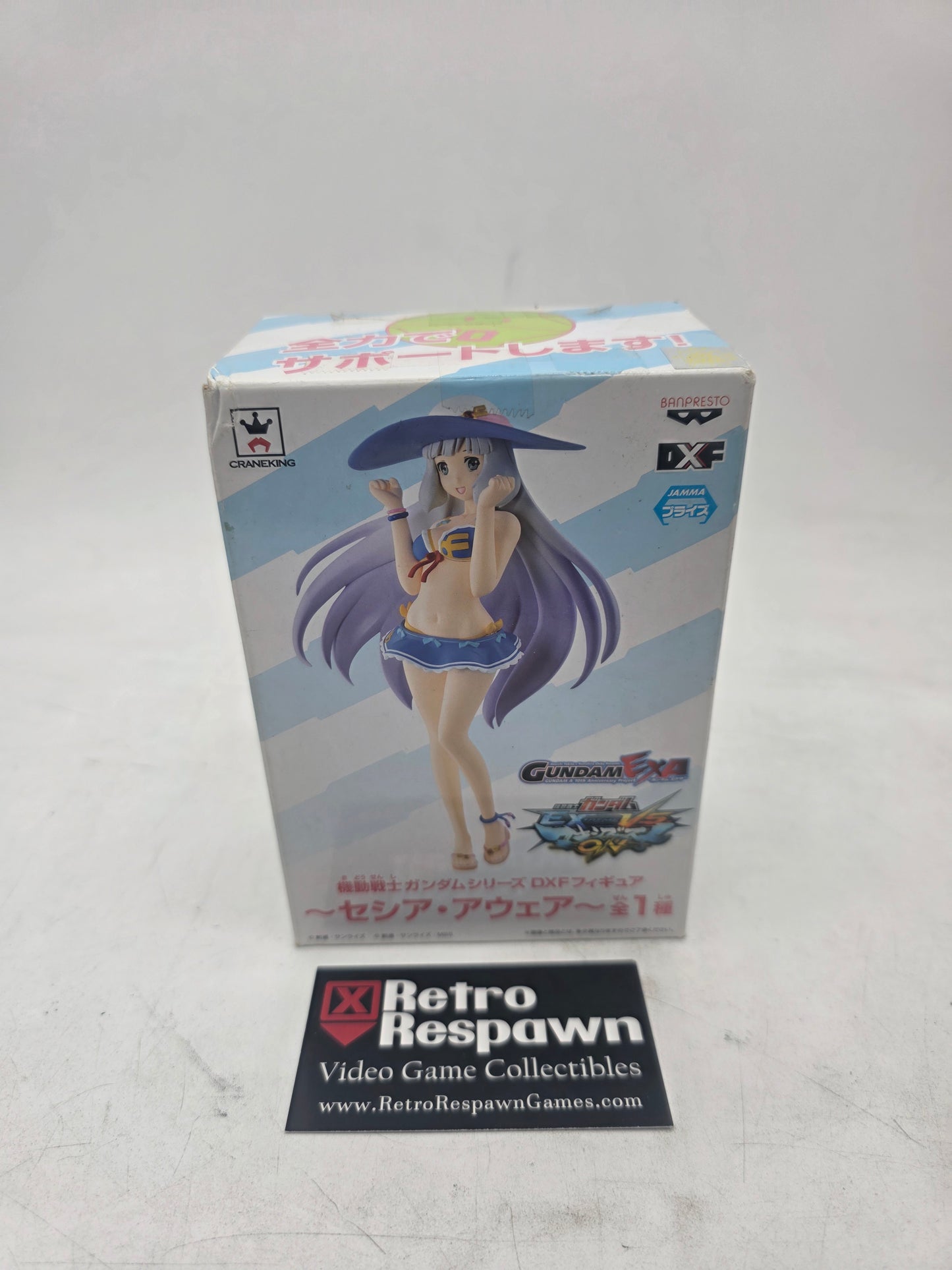 Mobile Suit Gandam Series DXF Figure Cesia Aware Seasise Model Anime PVC Doll - Figure/Statue (Complete)