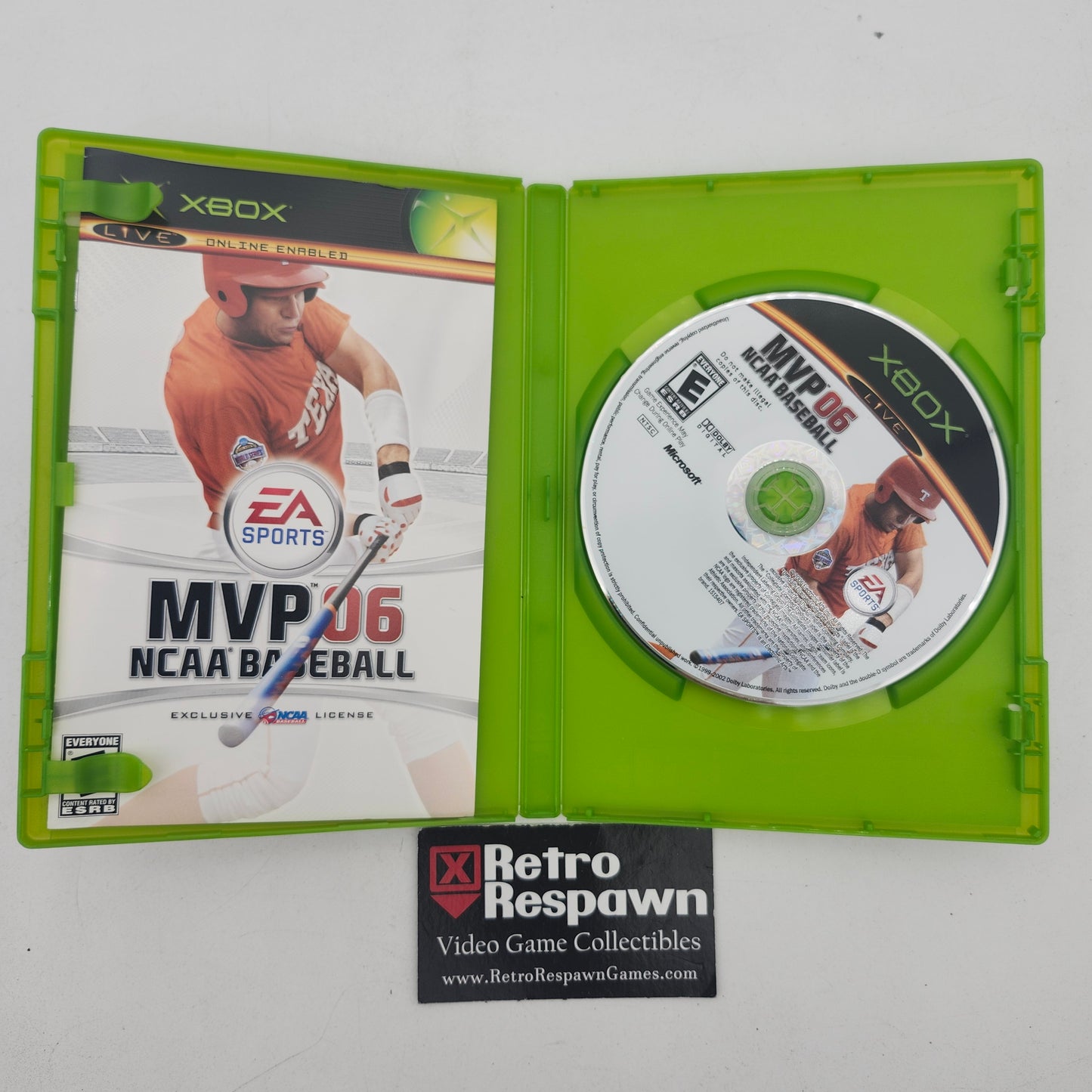 MVP NCAA Baseball 2006 - Xbox (Complete)