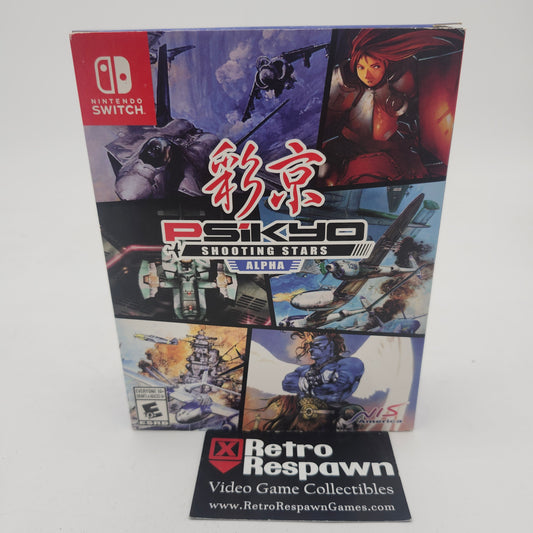 Psikyo Shooting Stars Alpha [Limited Edition] - Nintendo Switch (Complete)