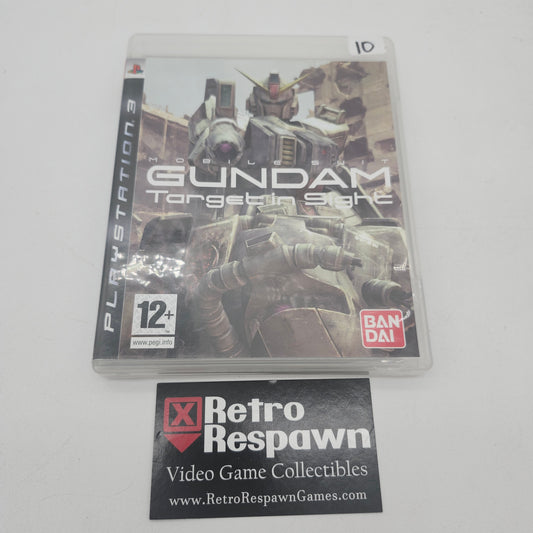 Mobile Suit Gundam Target in Sight PAL - Playstation 3 (Complete)