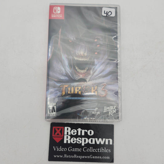 Turok 3 Shadow of Oblivion [Limited Run] - Nintendo Switch (Sealed)