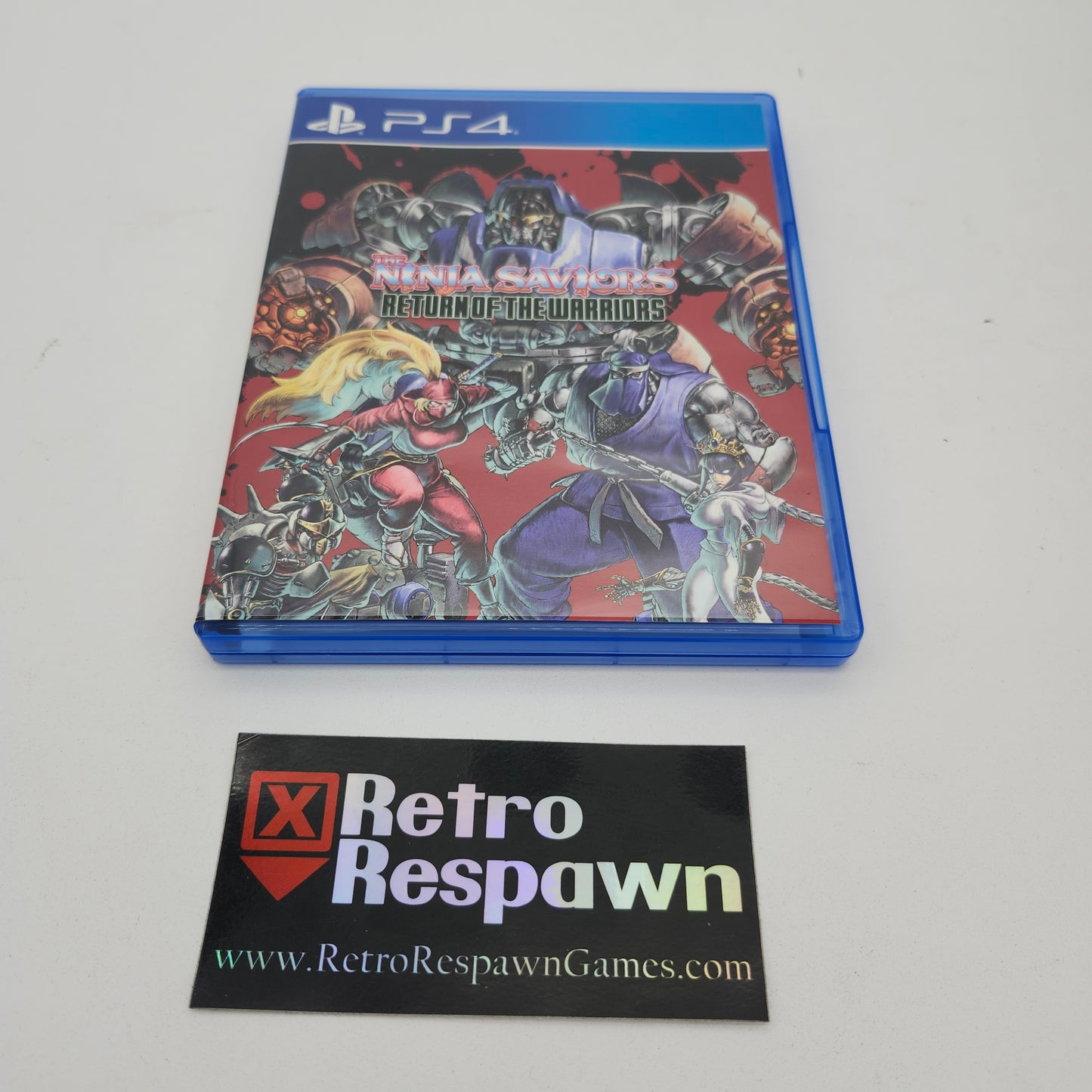 PAL Ninja Saviors: Return of the Warriors - Playstation 4 (Complete)