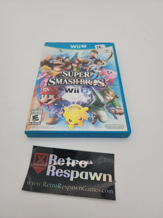 Super Smash Bros. - Wii U (Complete)