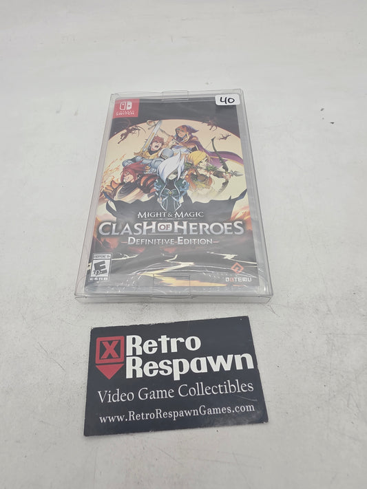 Might & Magic: Clash Of Heroes: Definitive Edition - Nintendo Switch (Sealed)