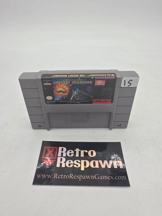 Wing Commander Secret Missions - Super Nintendo (Game Only)
