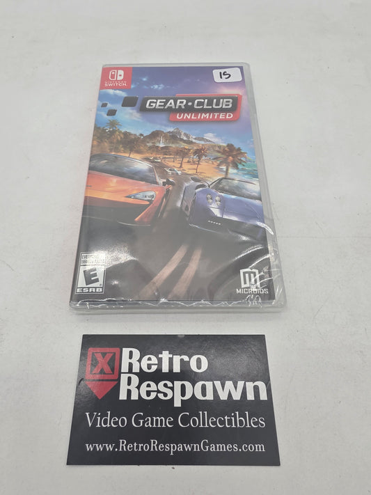 Gear Club Unlimited - Nintendo Switch (Sealed)