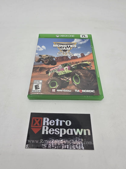 Monster Jam Steel Titans - Xbox One (Complete)