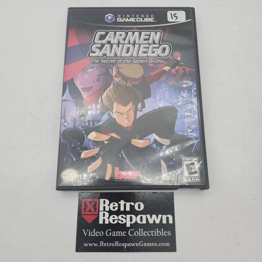 Carmen Sandiego The Secret of the Stolen Drums - Gamecube (Complete)