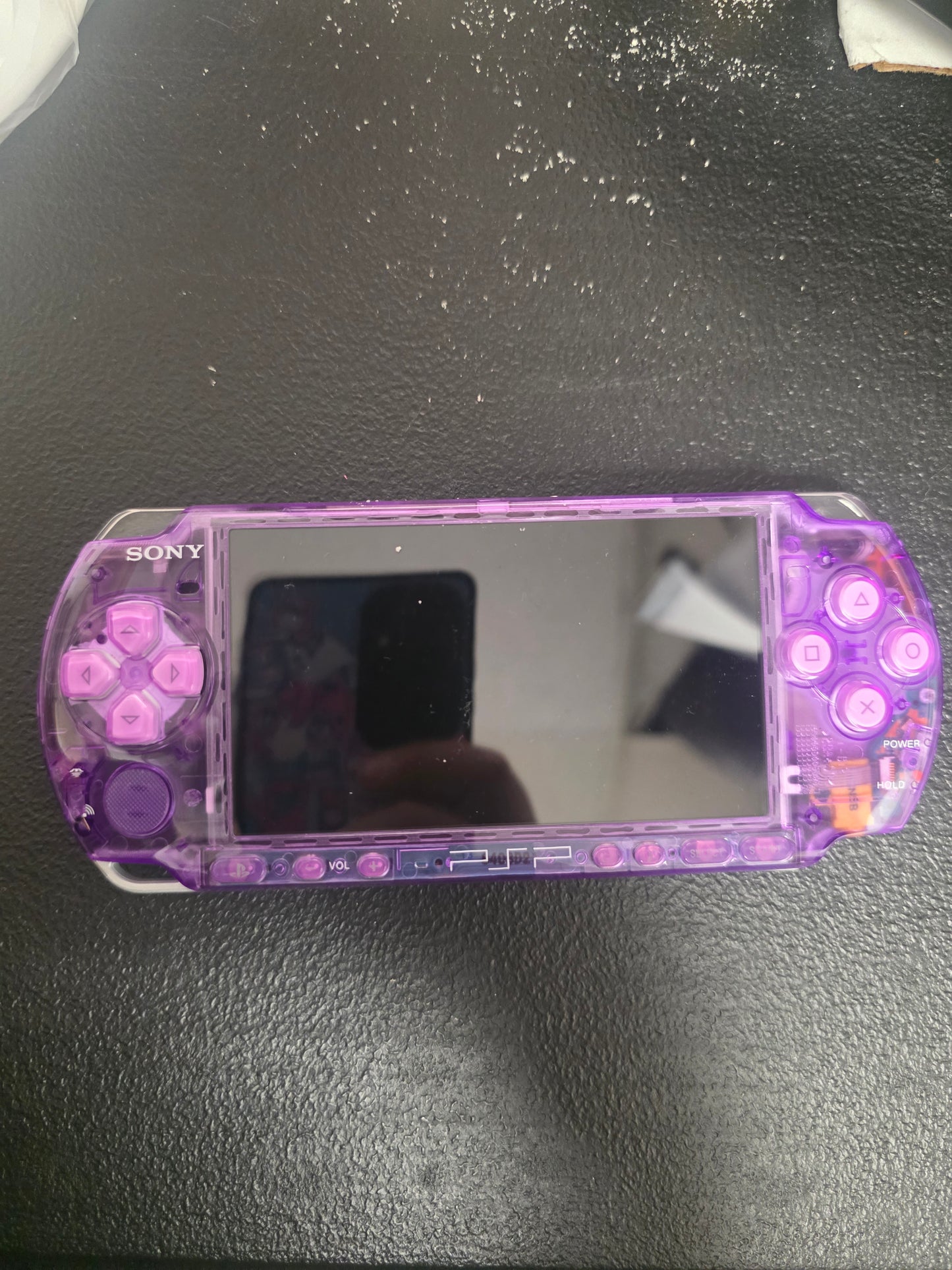 Translucent Purple PSP 3000 - PSP (Console + Charger)