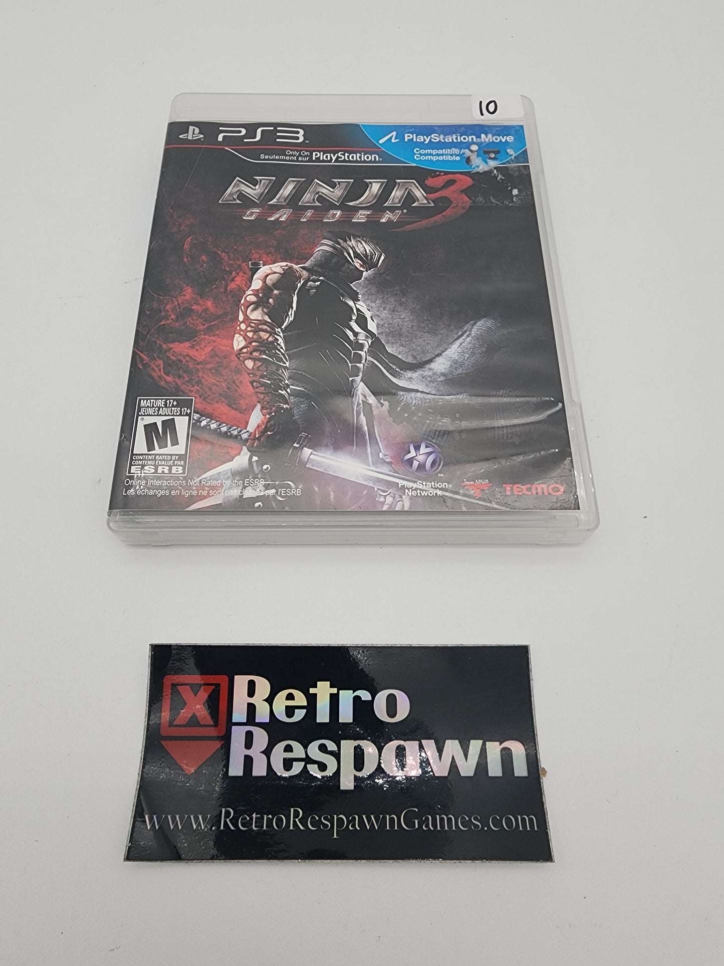 Ninja Gaiden 3 - Playstation 3 (Complete)