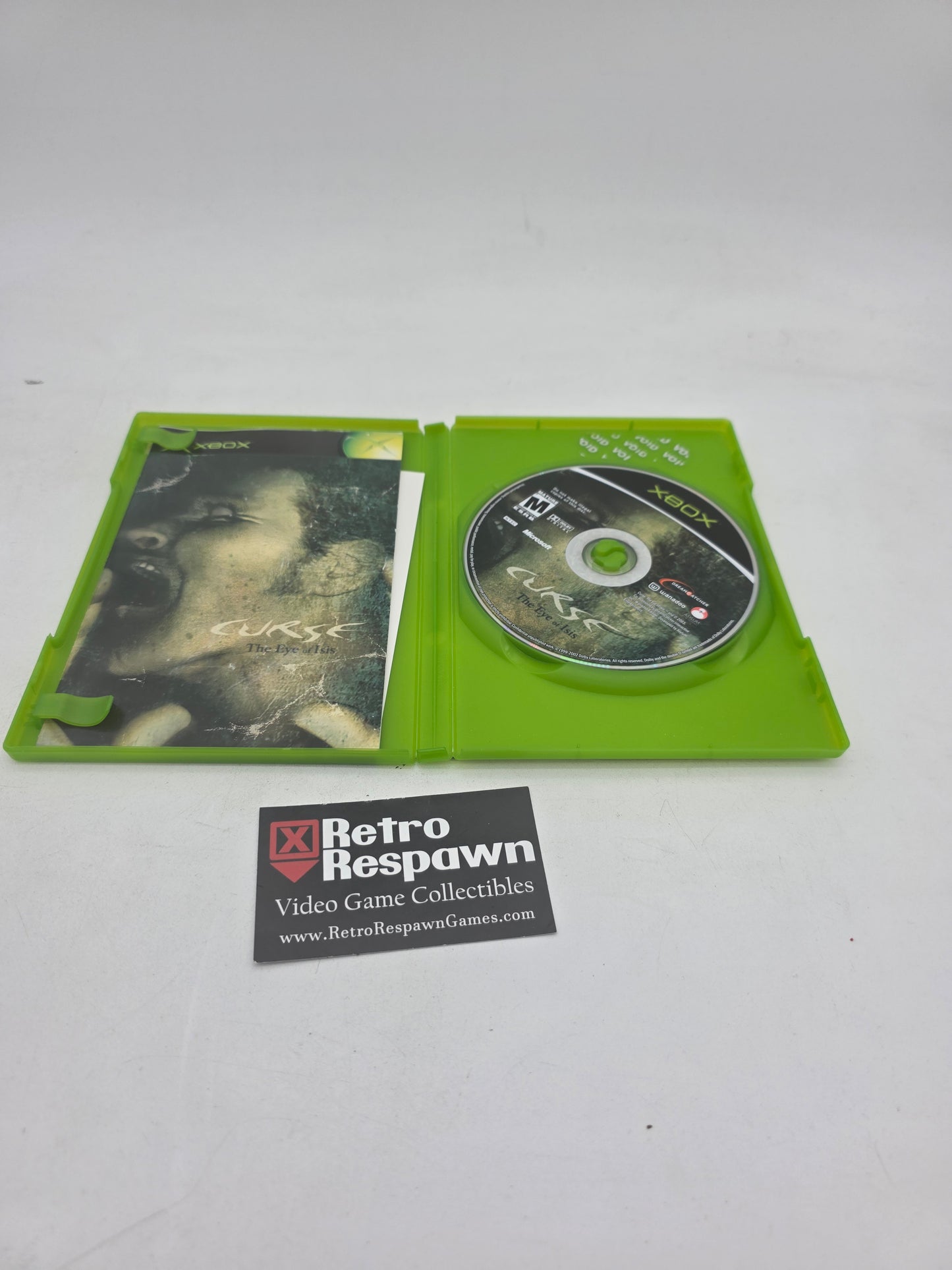 Curse The Eye of Isis - Xbox (Complete)