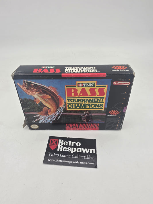 TNN Bass Tournament of Champions - Super Nintendo (Complete)