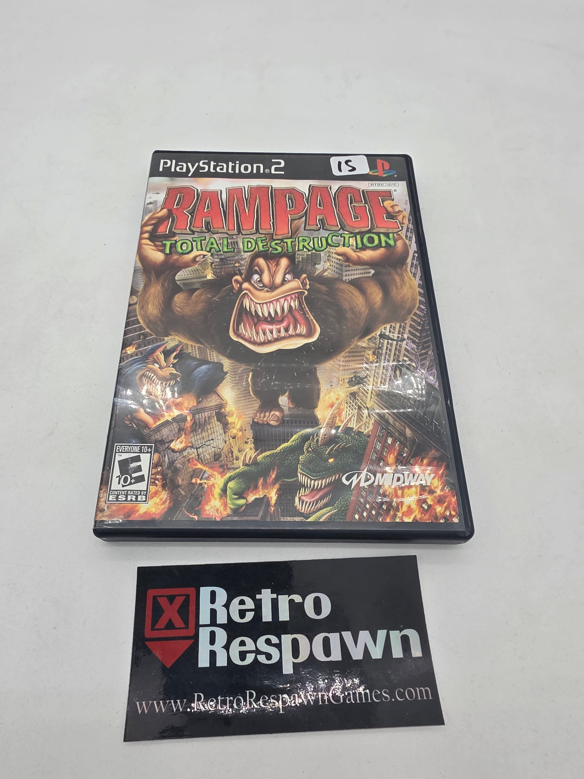 Rampage Total Destruction - Playstation 2 (Complete)