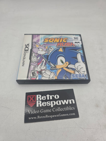 Sonic Rush - Nintendo DS (No Manual)