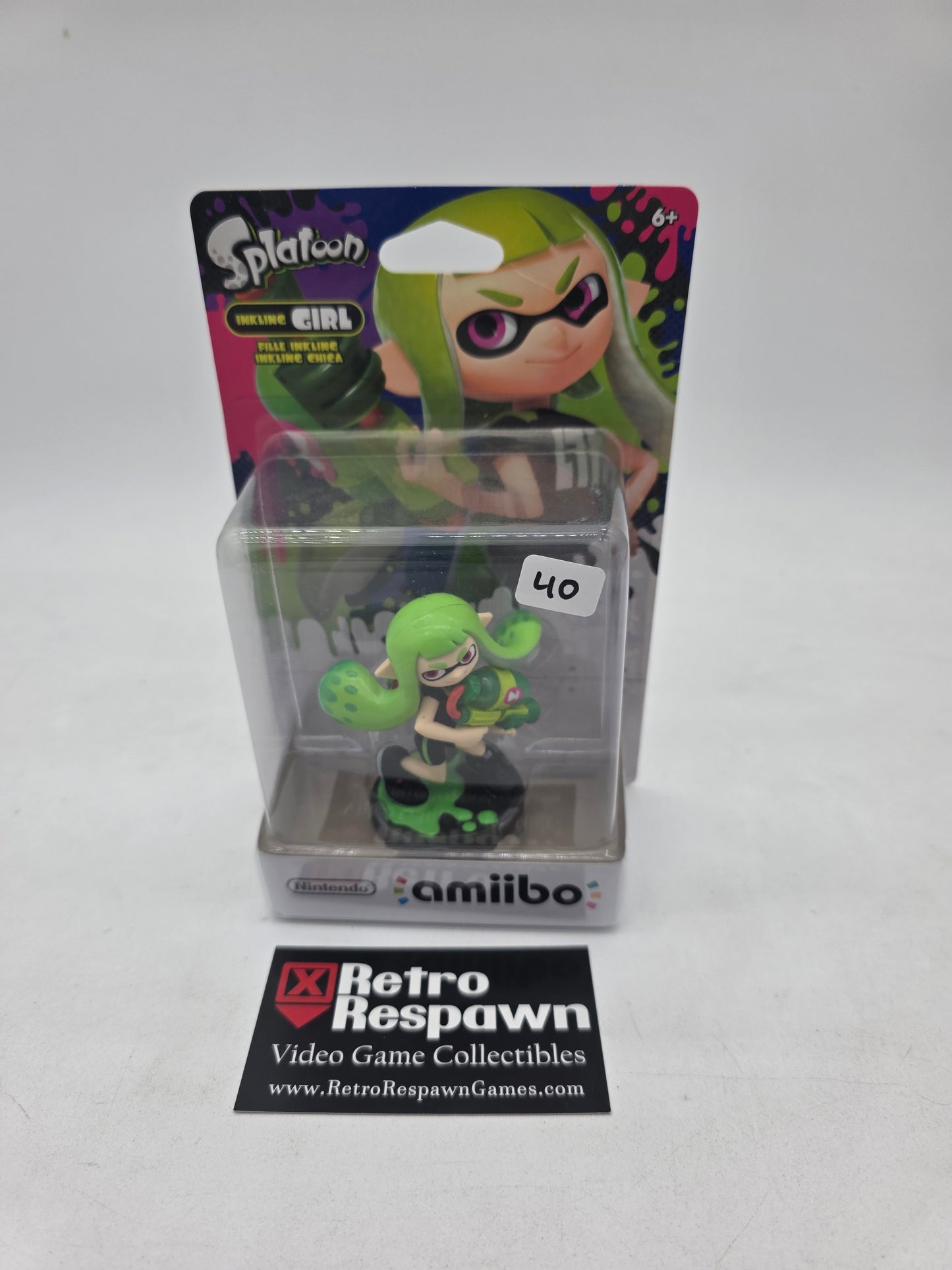 Inkling Girl [Green] - Amiibo (Sealed)