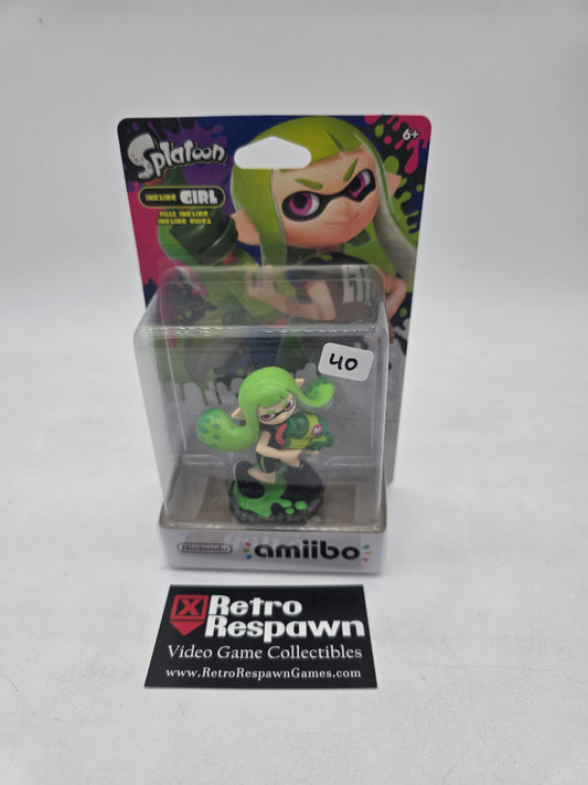 Inkling Girl [Green] - Amiibo (Sealed)