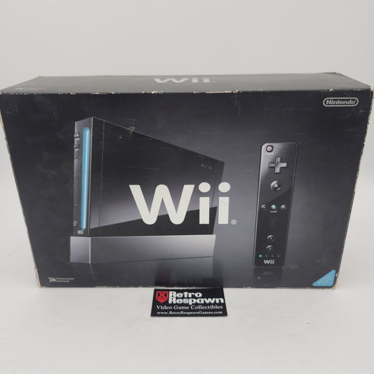 Black Nintendo Wii Console - JP Wii (Complete)