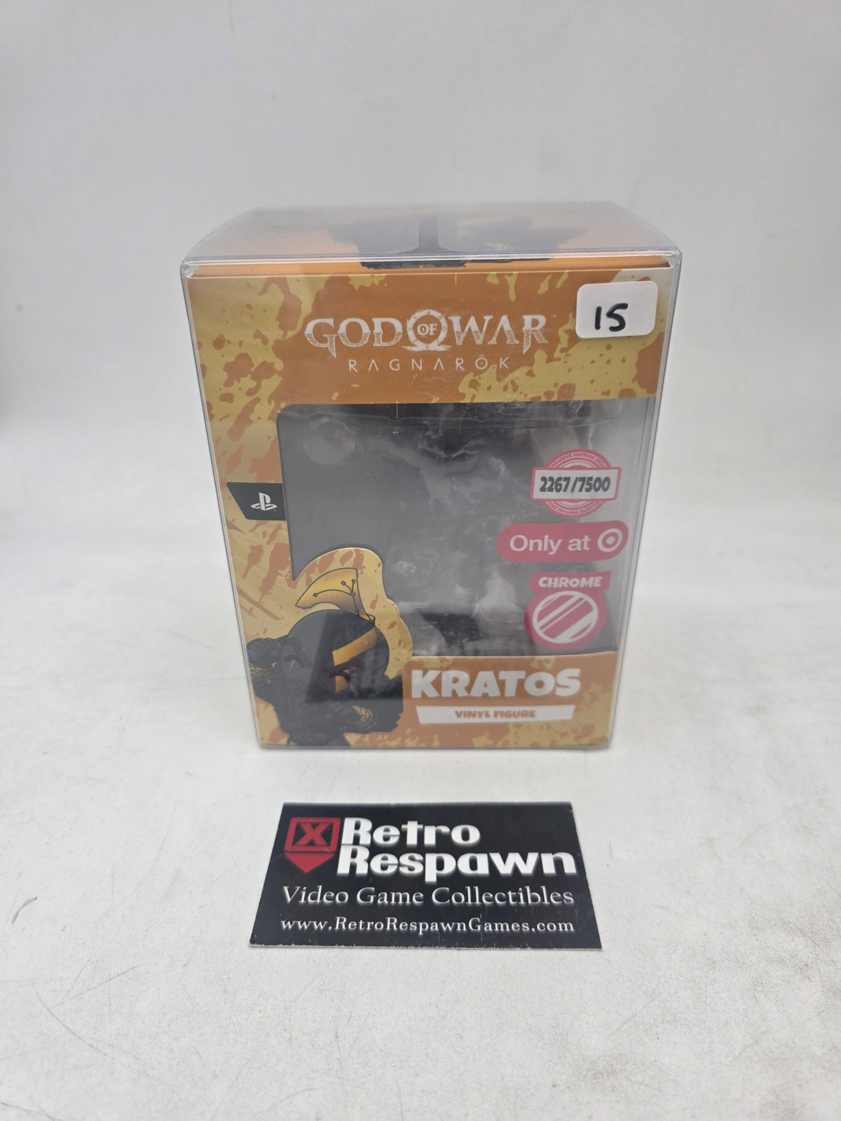 God of War Ragnarok Kratos Vinyl Figure - Collectible (Sealed)