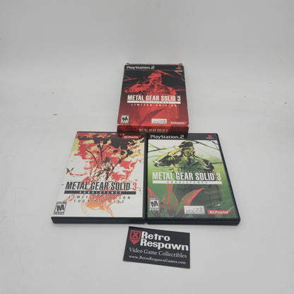 Metal Gear Solid 3 Subsistence [Limited Edition] - Playstation 2 (Complete)