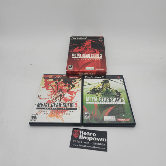 Metal Gear Solid 3 Subsistence [Limited Edition] - Playstation 2 (Complete)