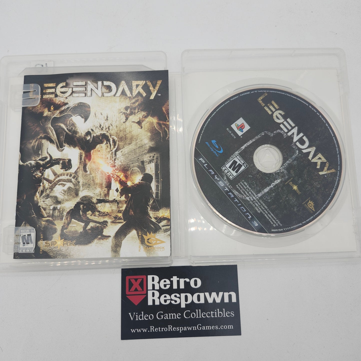 Legendary - Playstation 3 (Complete)